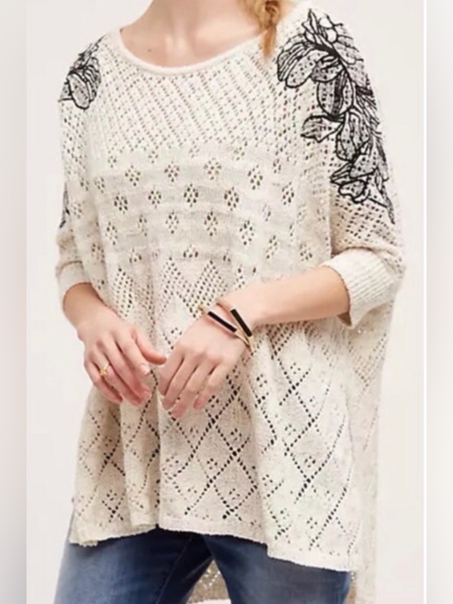 Anthropologie Launa Pullover Size Xs/S